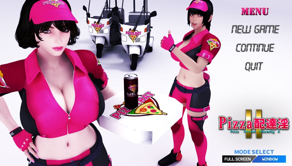 [Umemaro 3D | 梅麻呂3D] Pizza Takeout Obscenity 2 | PIZZA配達淫II - Game Version